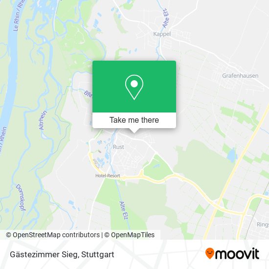 Gästezimmer Sieg map