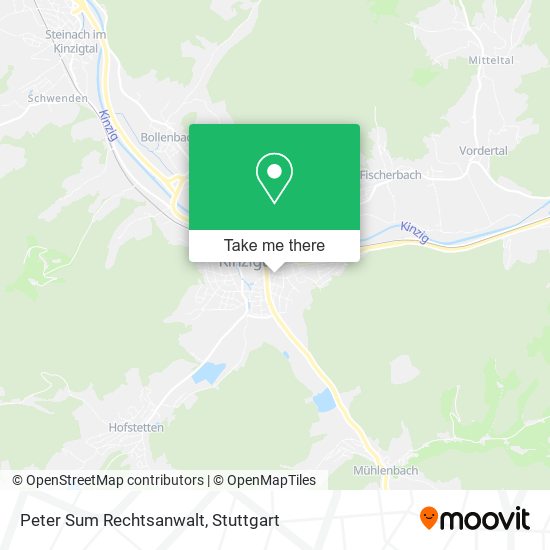 Карта Peter Sum Rechtsanwalt