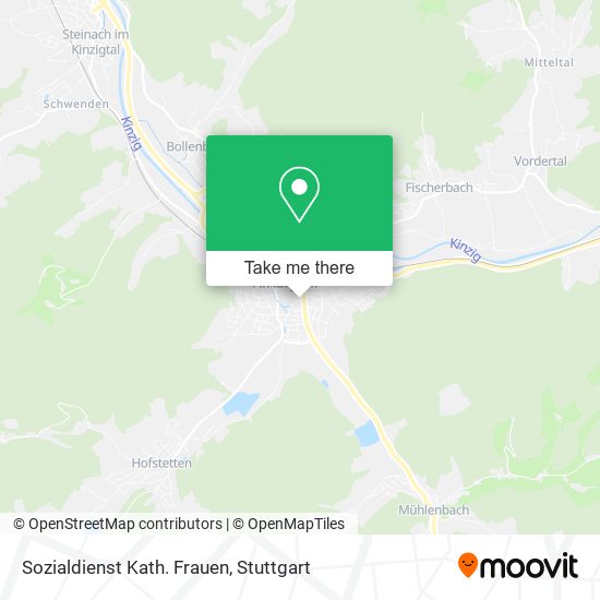 Sozialdienst Kath. Frauen map