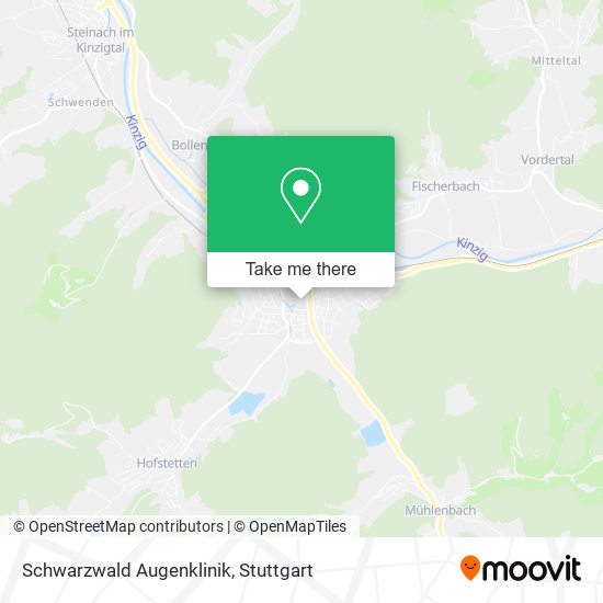 Schwarzwald Augenklinik map
