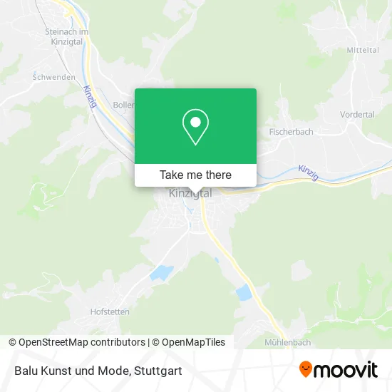 Карта Balu Kunst und Mode