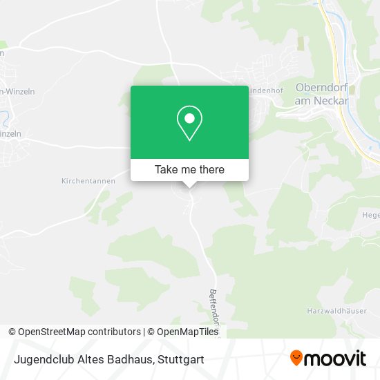 Jugendclub Altes Badhaus map