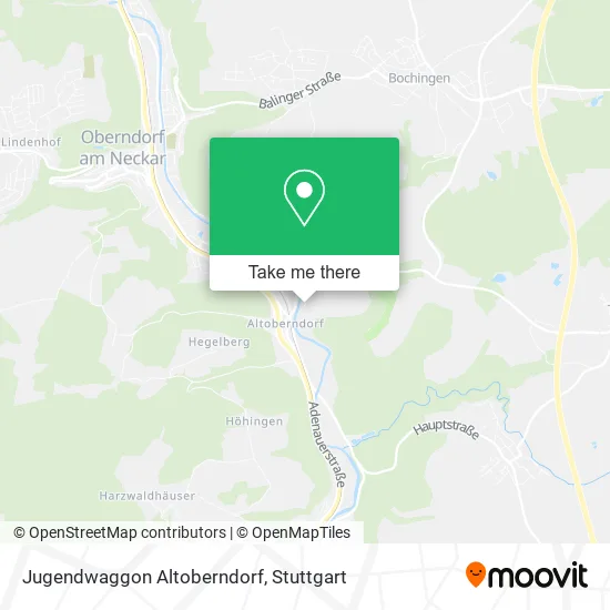 Карта Jugendwaggon Altoberndorf