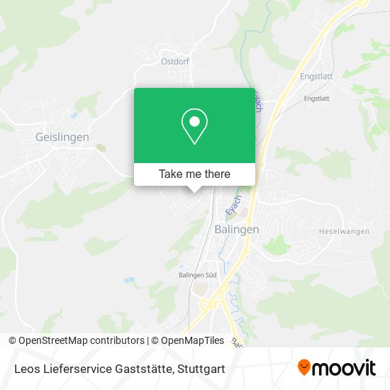 Leos Lieferservice Gaststätte map
