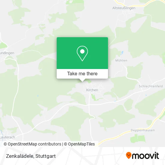 Карта Zenkalädele