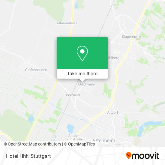 Карта Hotel Hhh