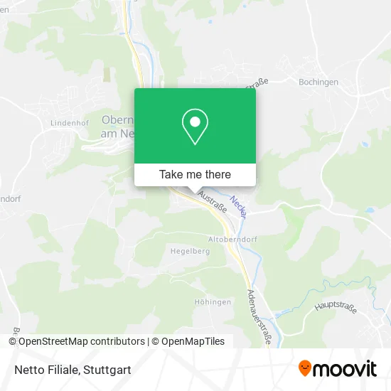 Карта Netto Filiale
