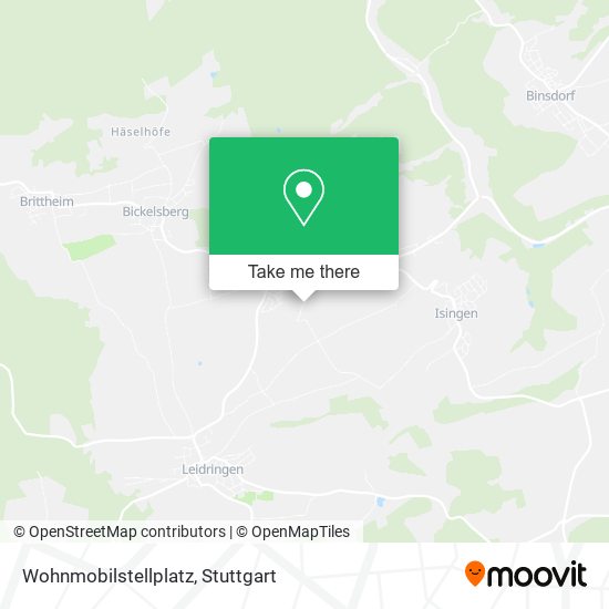 Карта Wohnmobilstellplatz