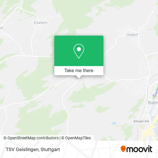 Карта TSV Geislingen