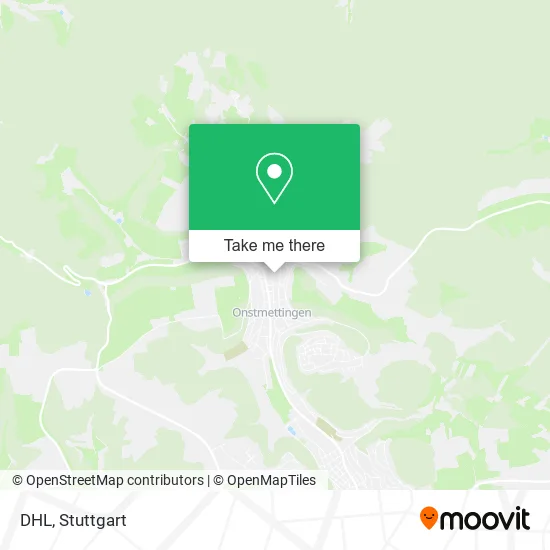 Карта DHL