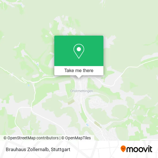 Карта Brauhaus Zollernalb