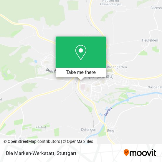 Die Marken-Werkstatt map