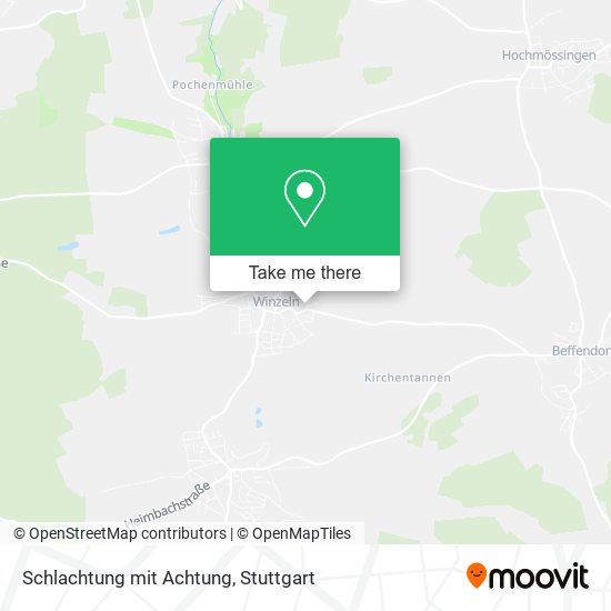 Schlachtung mit Achtung map
