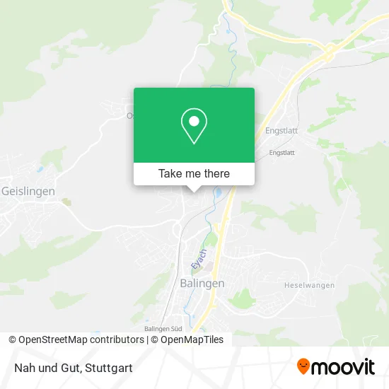 Карта Nah und Gut