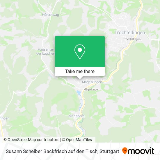 Карта Susann Scheiber Backfrisch auf den Tisch