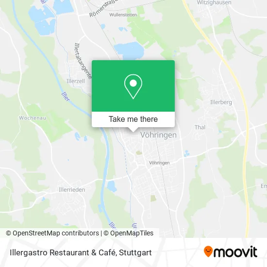 Карта Illergastro Restaurant & Café