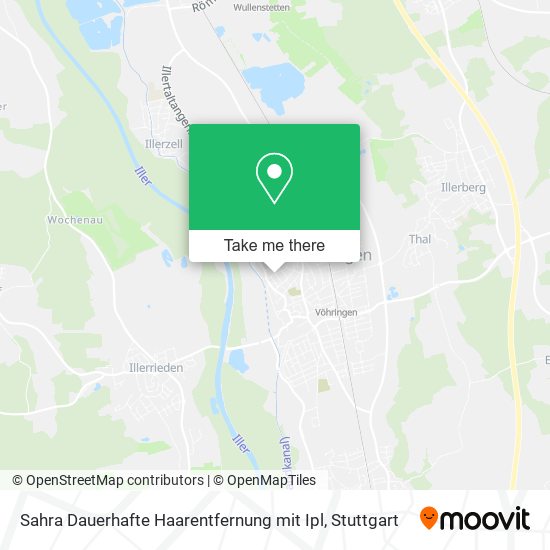 Sahra Dauerhafte Haarentfernung mit Ipl map