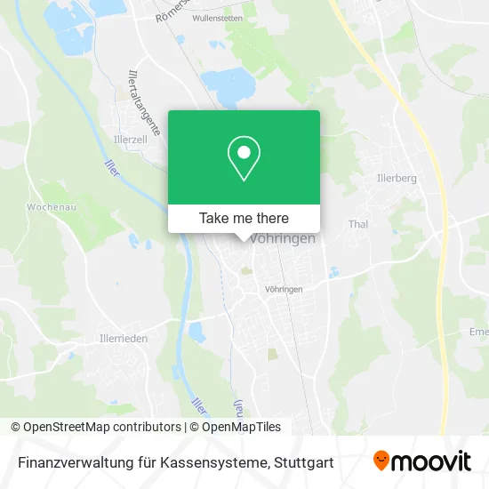 Карта Finanzverwaltung für Kassensysteme