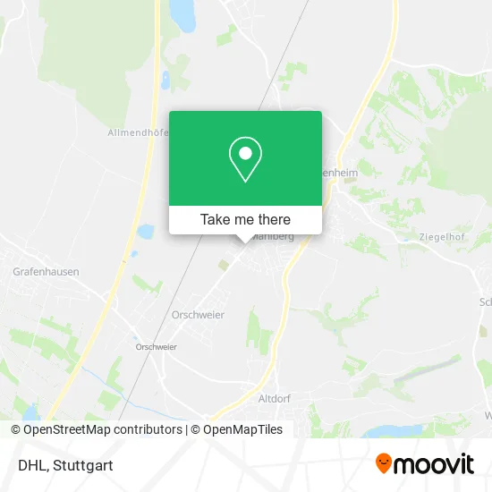 Карта DHL