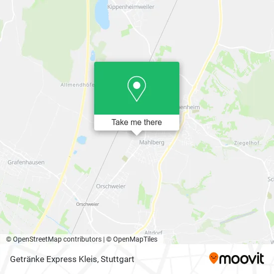 Карта Getränke Express Kleis