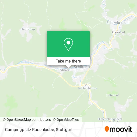 Карта Campingplatz Rosenlaube