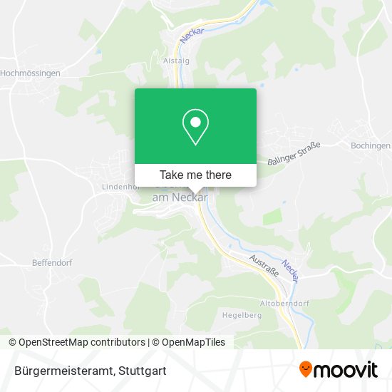 Bürgermeisteramt map