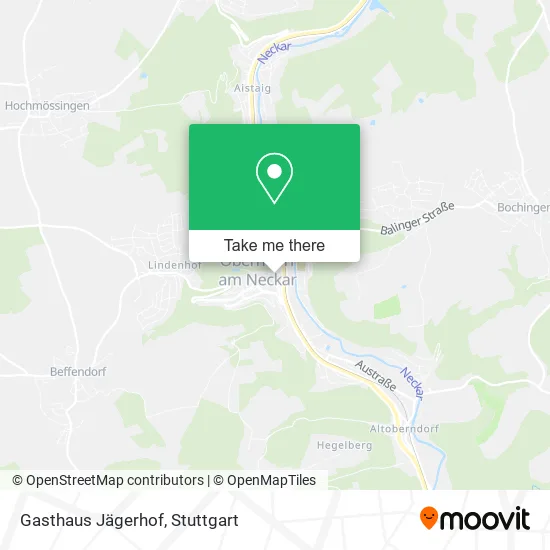 Карта Gasthaus Jägerhof