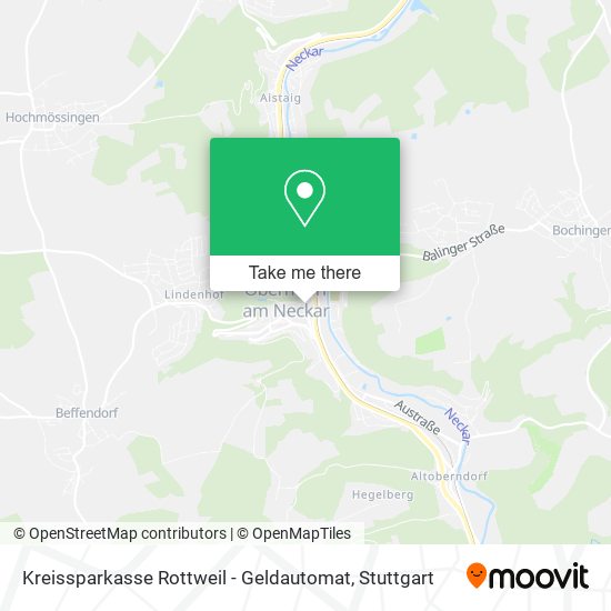 Kreissparkasse Rottweil - Geldautomat map