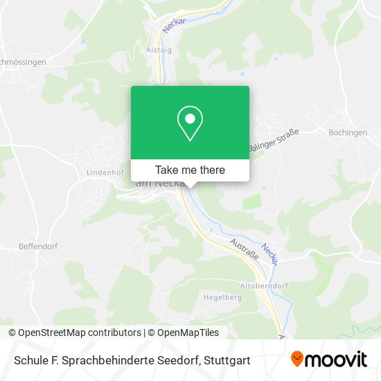 Schule F. Sprachbehinderte Seedorf map