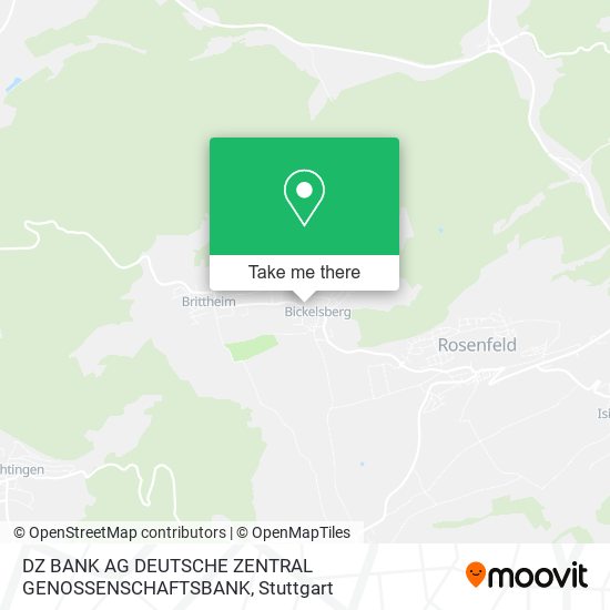 DZ BANK AG DEUTSCHE ZENTRAL GENOSSENSCHAFTSBANK map