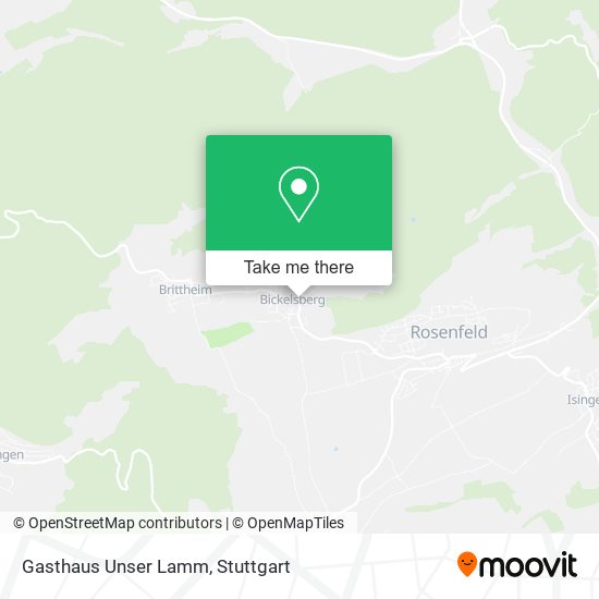 Gasthaus Unser Lamm map