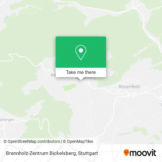 Карта Brennholz-Zentrum Bickelsberg