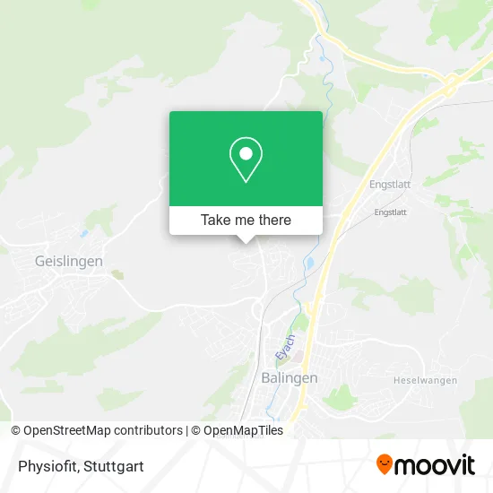 Physiofit map