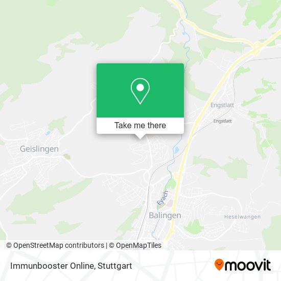 Immunbooster Online map