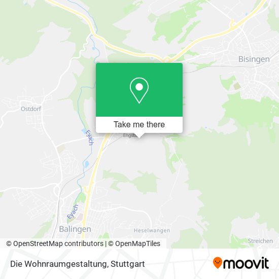 Die Wohnraumgestaltung map