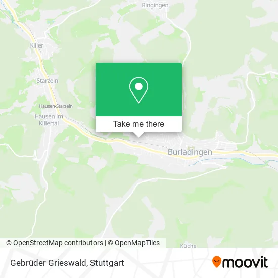 Карта Gebrüder Grieswald