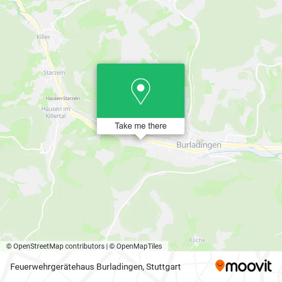 Карта Feuerwehrgerätehaus Burladingen