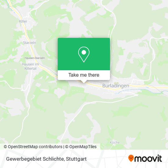 Gewerbegebiet Schlichte map