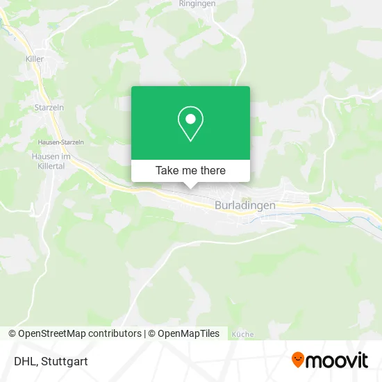 Карта DHL