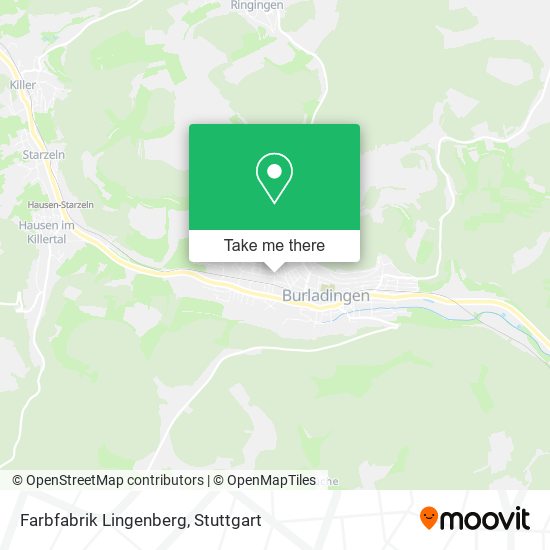 Farbfabrik Lingenberg map
