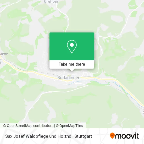 Карта Sax Josef Waldpflege und Holzhdl