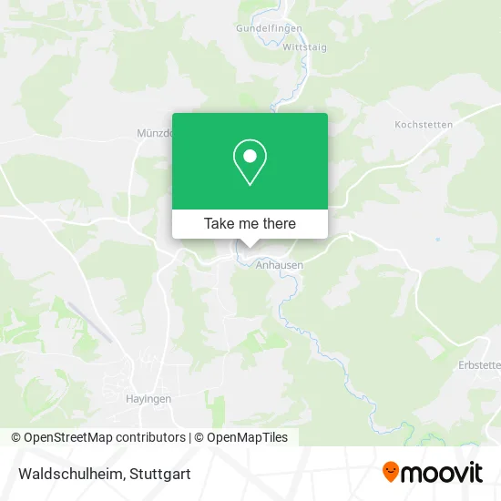 Карта Waldschulheim