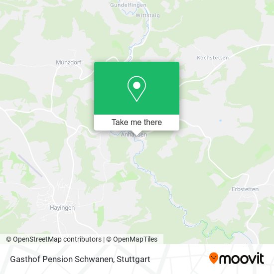 Gasthof Pension Schwanen map