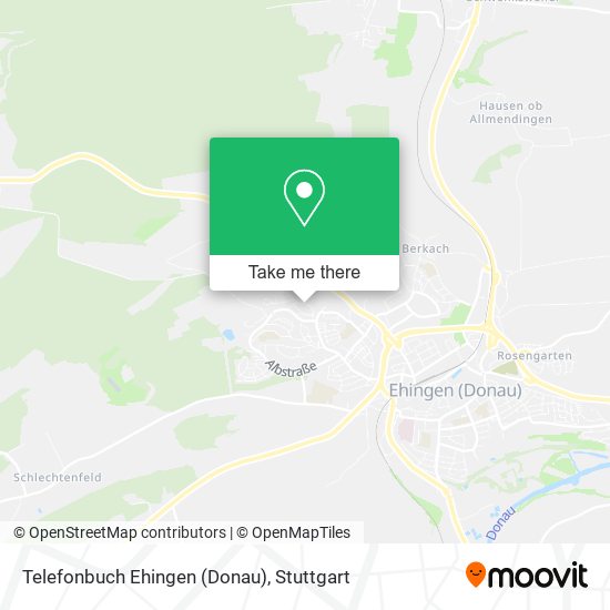 Telefonbuch Ehingen (Donau) map