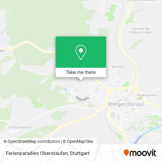 Ferienparadies Oberstaufen map