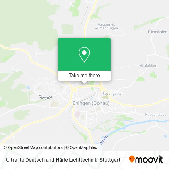 Ultralite Deutschland Härle Lichttechnik map
