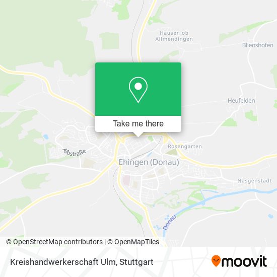 Kreishandwerkerschaft Ulm map