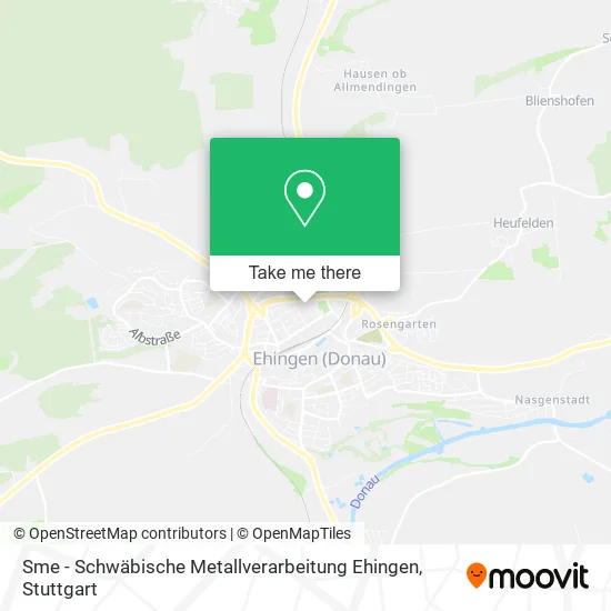 Карта Sme - Schwäbische Metallverarbeitung Ehingen