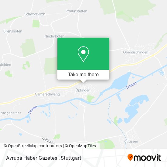 Avrupa Haber Gazetesi map