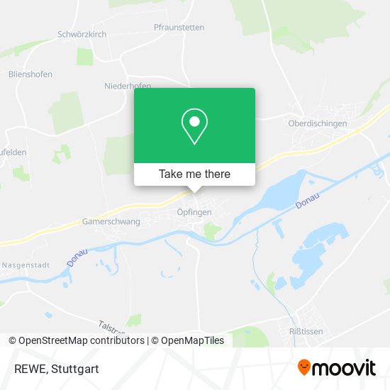 REWE map